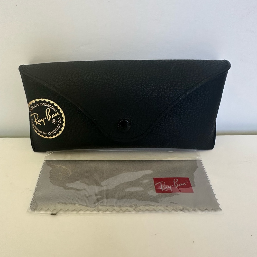 Ray-Ban Black/Gold Frame with Gold Detail Sunglasses - Picture 7 of 11